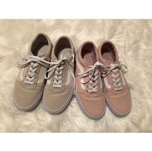 Vans Sneakers Pink and Nude 💞